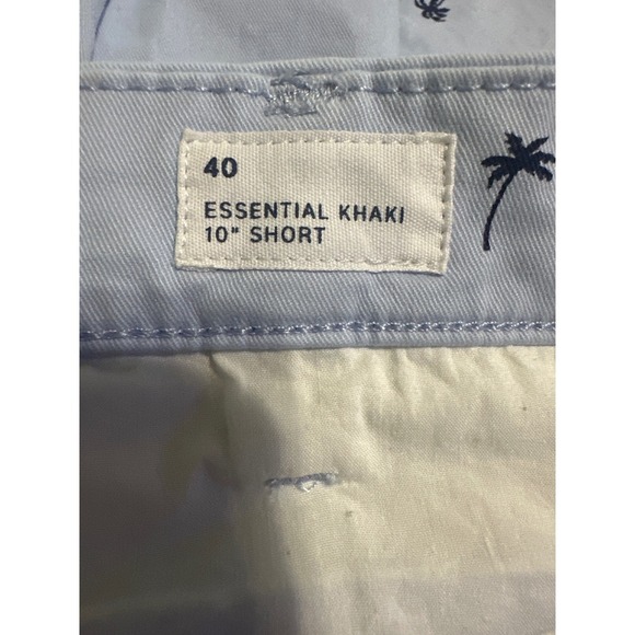 Gap Essential Khaki Shorts‎ Palm Print Casual Summer Mens Size 40 - Picture 5 of 6